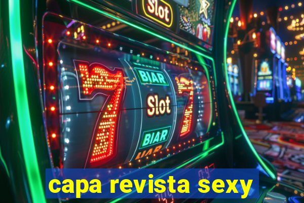 capa revista sexy